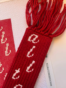 Charts for Charity 2024- All Too Well Scarf Bookmark- Digital Download